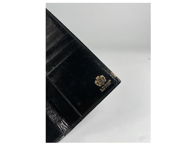 Schwarze Lackledertasche A. Testoni - Ansicht 4