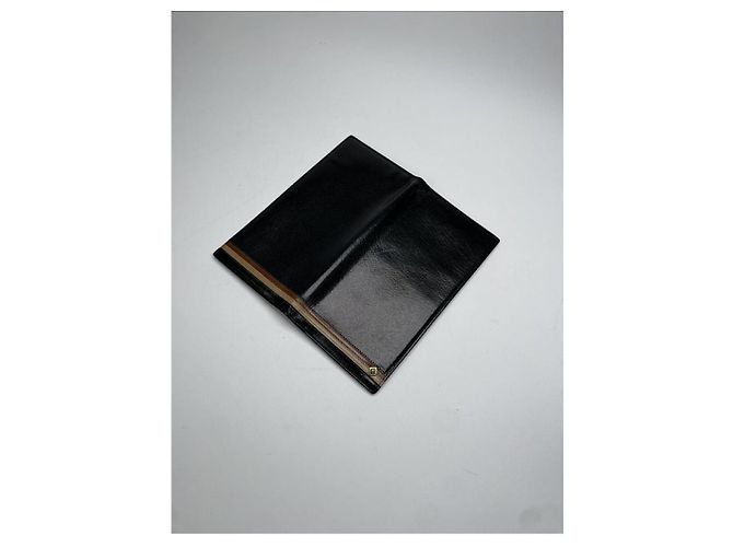 Schwarze Lackledertasche A. Testoni - Ansicht 5