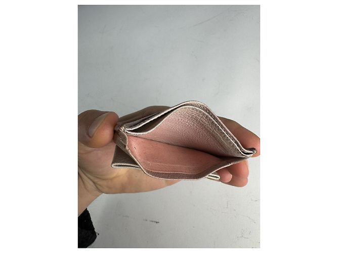 Borsa in pelle rosa Miu Miu - vista 4