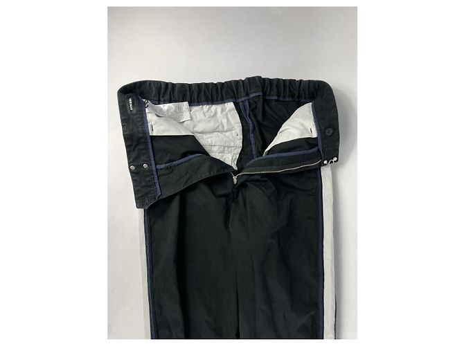 Pantaloni in cotone multicolore Diesel - vista 4