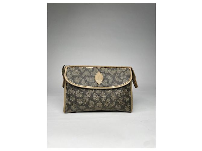 Yves Saint Laurent Black Leather Clutch Bag - view 2