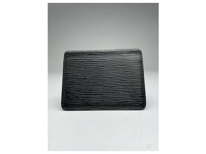 Borsa in pelle nera Louis Vuitton Flore Nero - vista 2