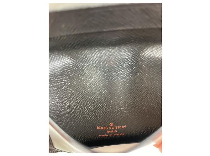 Borsa in pelle nera Louis Vuitton Flore Nero - vista 5