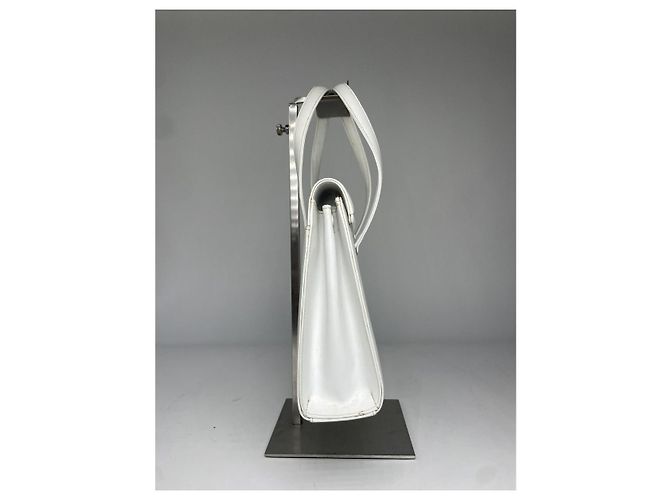 Bolsa de couro branco Givenchy 4G - vista 2