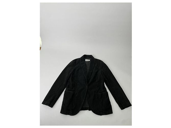 Abrigo de algodón negro Maison Martin Margiela - vista 2