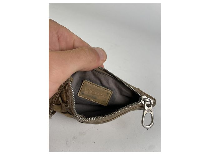 Borsa in pelle beige Bottega Veneta - vista 4