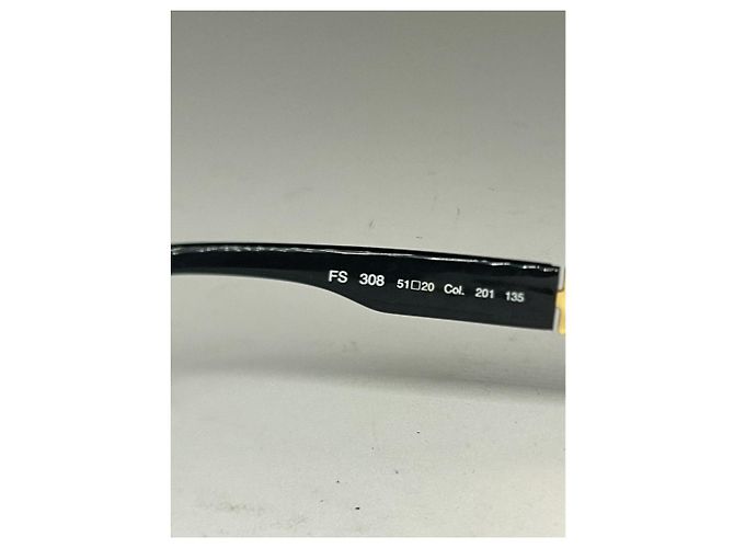 Fendi schwarze Metallsonnenbrille - Ansicht 3