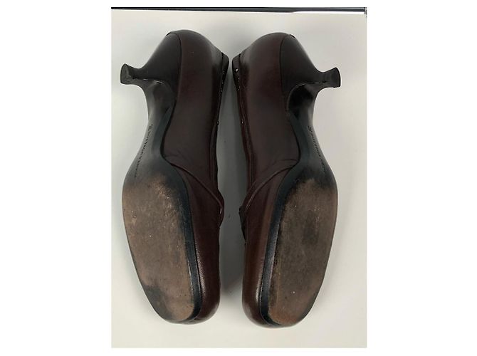 Bottega Veneta Brauner Lederabsatz - Ansicht 5