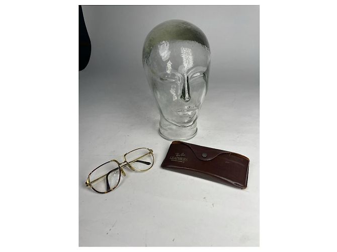 Occhiali da sole in metallo dorato Dior D'oro - vista 2