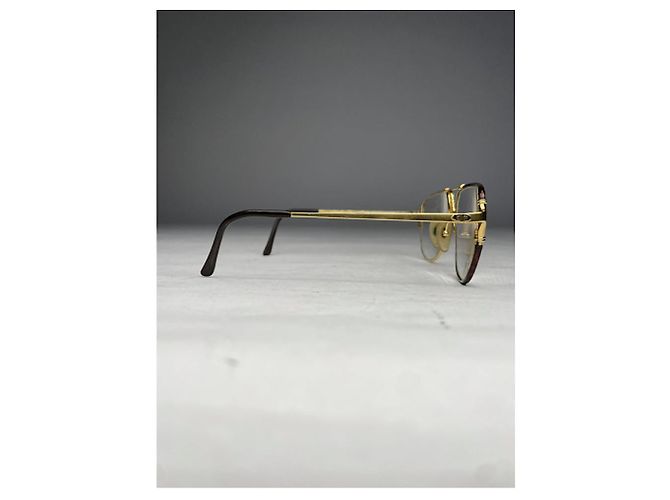 Occhiali da sole in metallo dorato Dior D'oro - vista 4