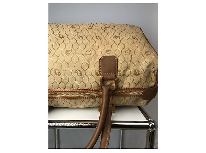 Dior Speedy Beiger Lederhandtasche - Ansicht 2