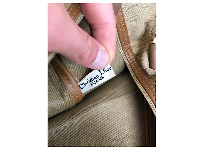 Dior Speedy Beiger Lederhandtasche - Ansicht 5