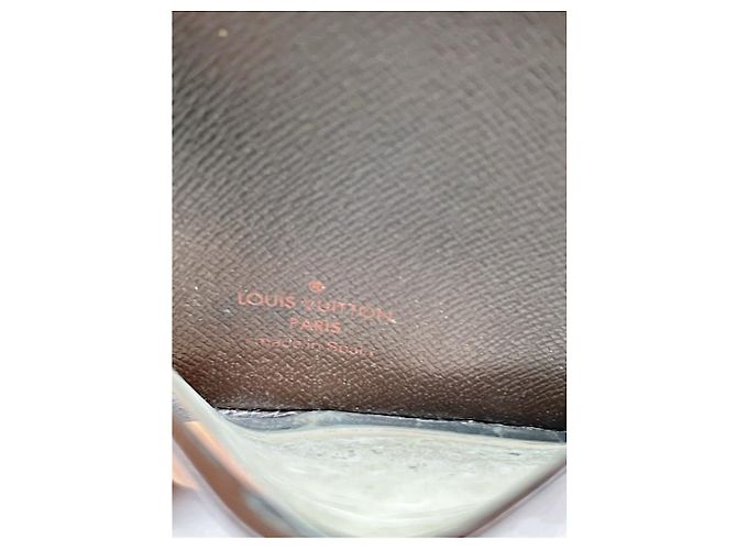 Borsa in pelle marrone Louis Vuitton - vista 4