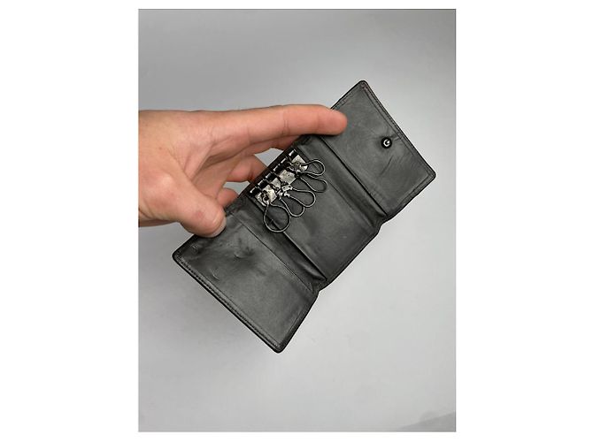 Bolso de cuero negro Burberry - vista 3