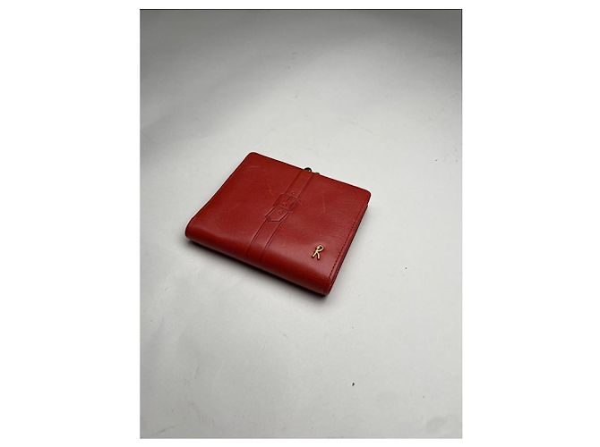 Cartera de cuero rojo ROBERTA DI CAMERINO Roja - vista 2