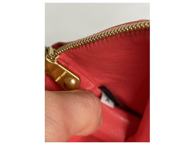 Miu Miu rote Lackledertasche - Ansicht 4