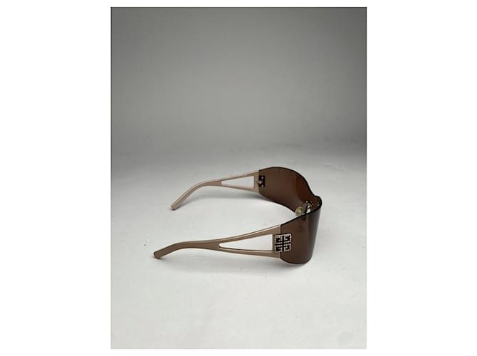 Givenchy braune Metallsonnenbrille - Ansicht 3