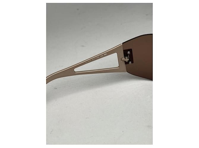 Givenchy braune Metallsonnenbrille - Ansicht 4