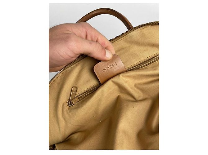 Borsa in pelle gialla Trussardi Giallo - vista 4