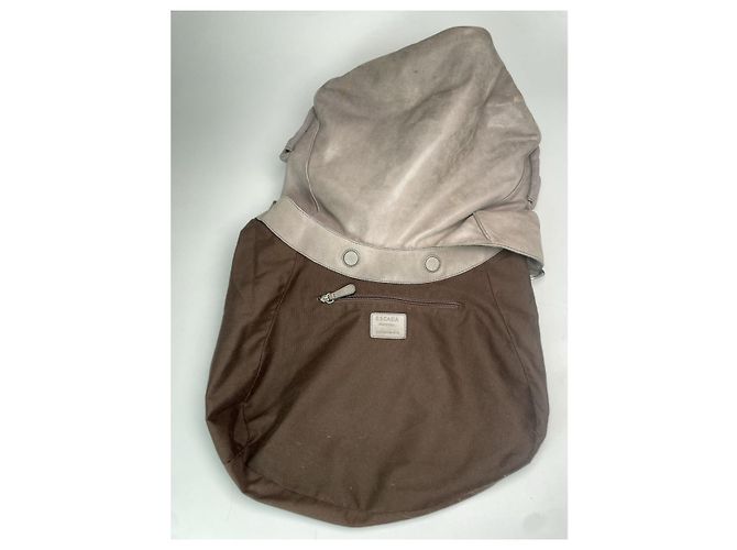 Escada graue Lederhandtasche - Ansicht 2
