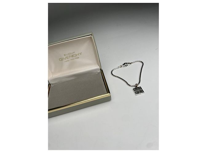 Pulseira de aço prateado Givenchy Prata - vista 2