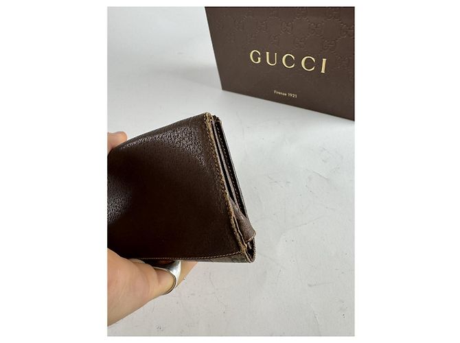 Ophidia Gucci Neo Vintage Grey Leather Purse - view 3