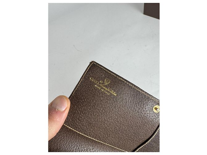 Ophidia Gucci Neo Vintage Grey Leather Purse - view 5