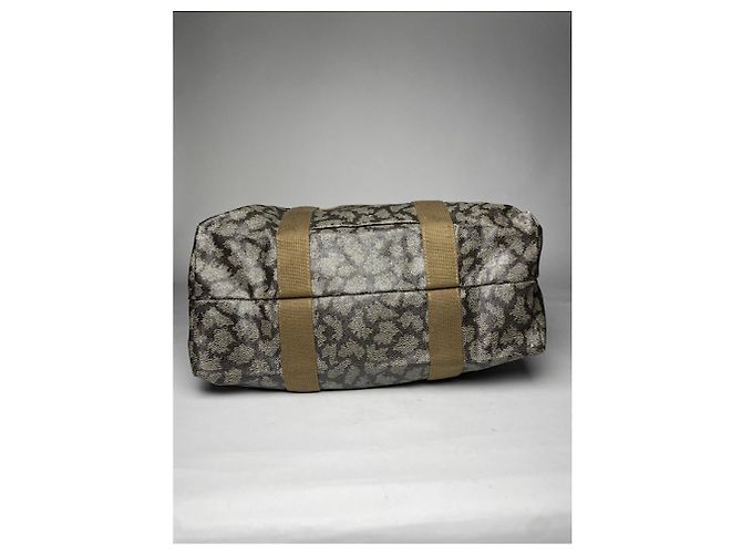 Saint Laurent graue Leder-Reisetasche - Ansicht 3