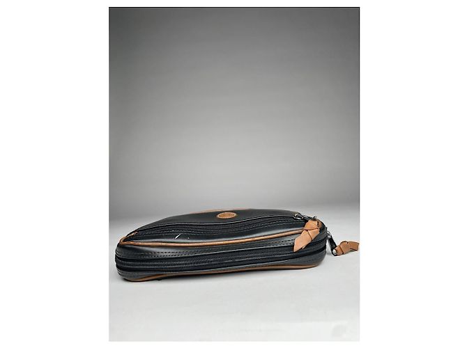 Clutch in pelle verniciata nera Dior Admit It Nero - vista 5