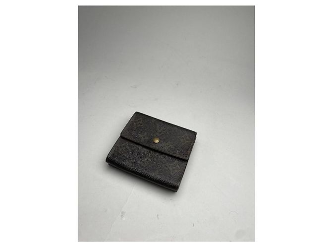Cartera de cuero marrón Iris de Louis Vuitton Castaño - vista 3