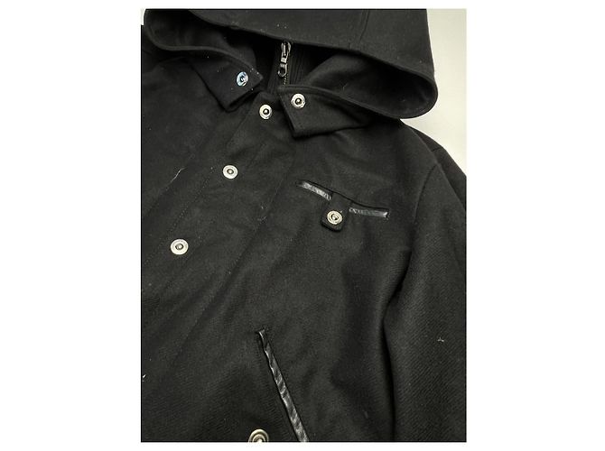 Chaqueta de algodón negra Versace Jeans Couture Negro - vista 5