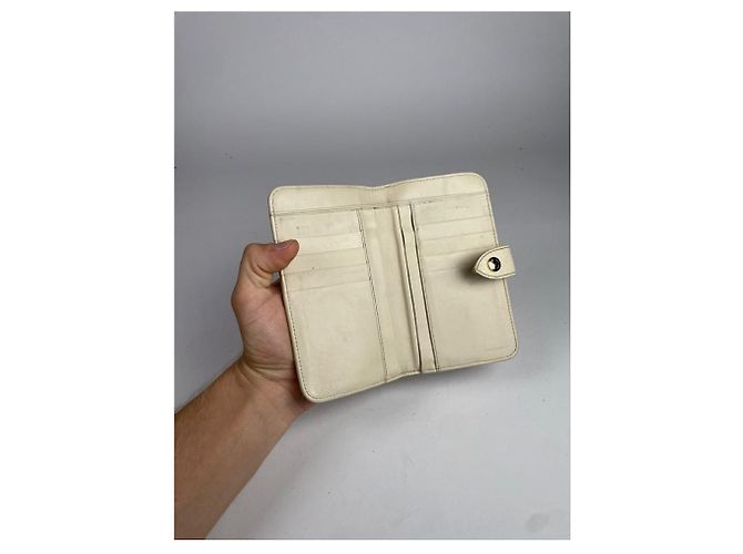 Cartera de cuero blanco Miu Miu - vista 5