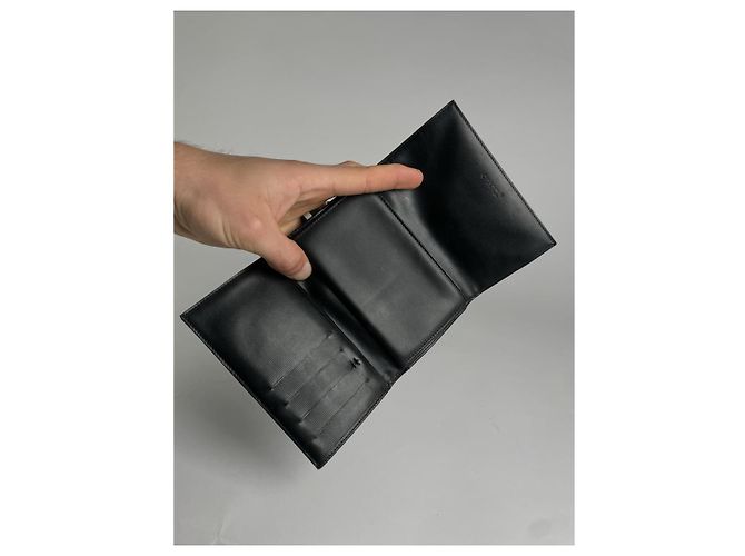 Cartera de algodón negro Chanel Cambon - vista 4