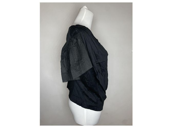 Top de seda antracita Vivienne Westwood - vista 5