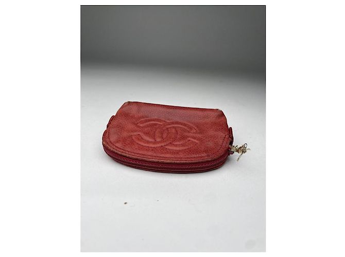 Timeless Borsa in pelle rossa Chanel Rosso - vista 5