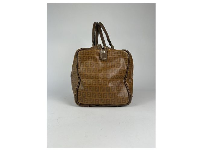 Fendi Baguette braune Lederhandtasche - Ansicht 5