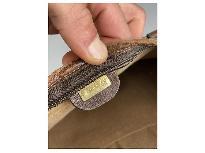 Bolsa de mão de couro preto Gucci Ophidia - vista 3
