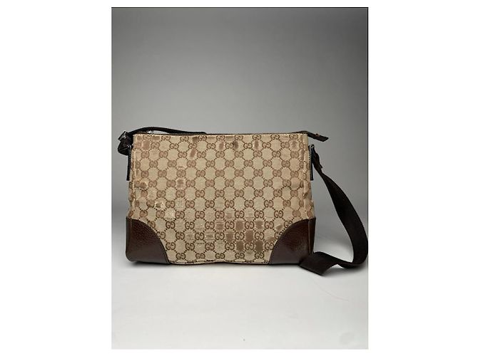 Gucci Jackie Vintage Beiger Lederhandtasche - Ansicht 5