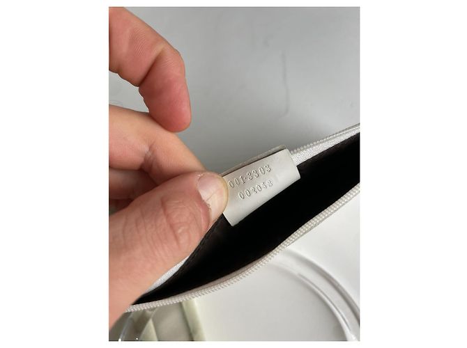 Gucci weiße Lederhandtasche - Ansicht 2