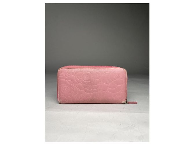 Cartera de cuero rosa Chanel 2.55 - vista 2