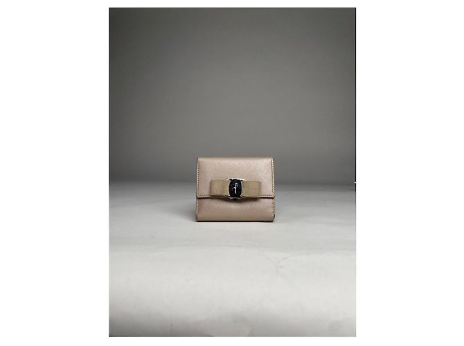 Borsa in pelle rosa Salvatore Ferragamo - vista 2