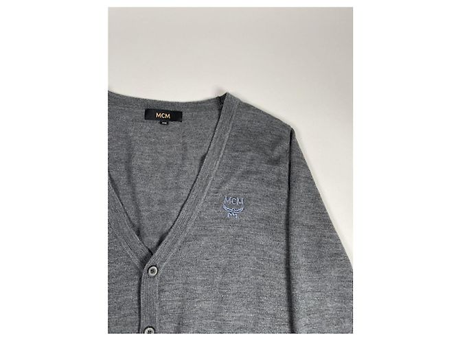 MCM Suéter de Lana Gris y Sudadera - vista 4