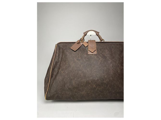Bolso de viaje de cuero marrón Givenchy Castaño - vista 5