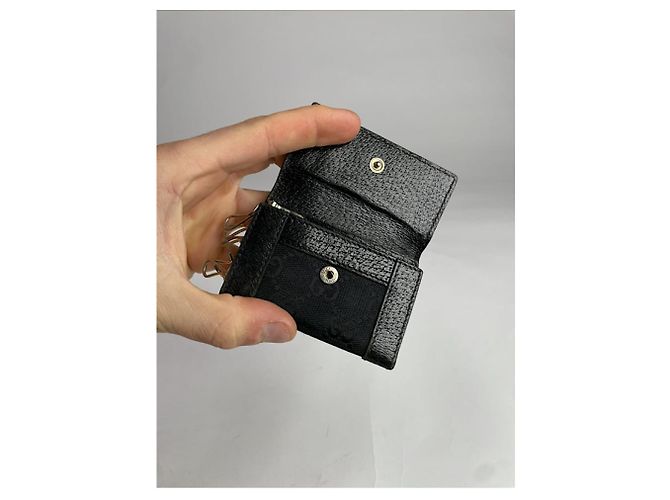 Borsa in pelle nera Gucci GG Blooms Nero - vista 4