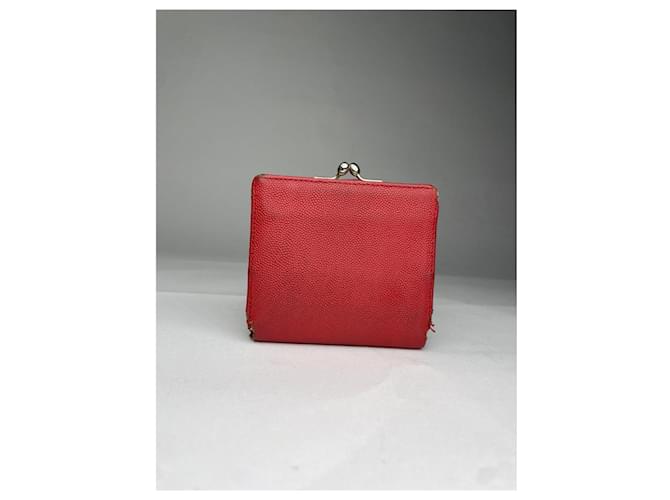 Givenchy rotes Lederportemonnaie - Ansicht 3