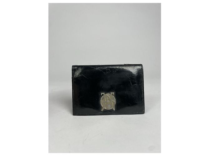 Borsa in pelle verniciata nera Jean Paul Gaultier Nero - vista 2