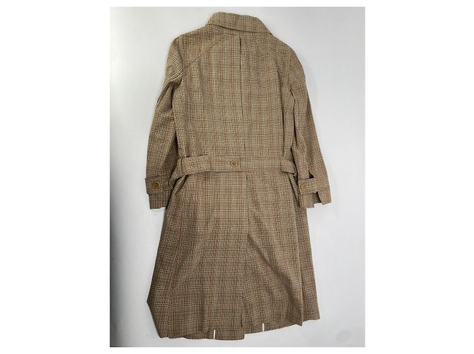 Abrigo trench de algodón beige Marni - vista 3