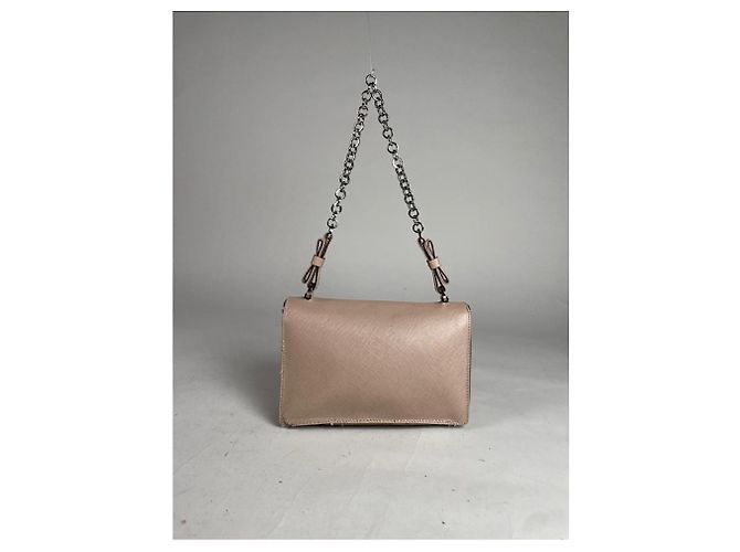 Borsa in pelle rosa Salvatore Ferragamo Wanda East West - vista 3