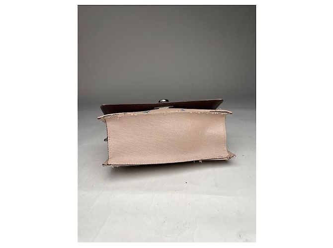 Borsa in pelle rosa Salvatore Ferragamo Wanda East West - vista 5