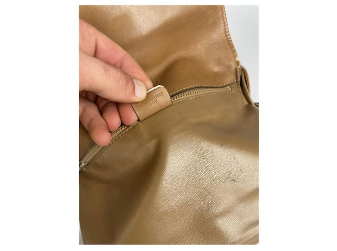 Céline Celine SAC 16 BESACE Borsa in pelle marrone - vista 3